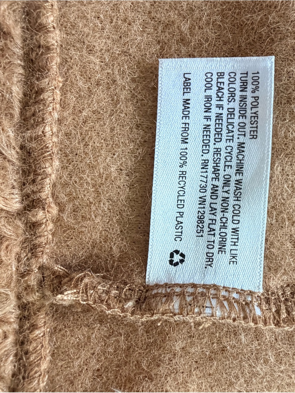 a new day Camel Teddy Coat - Picture 7 of 7